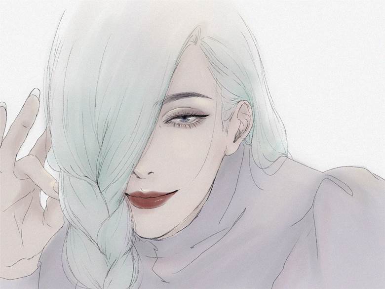 咒术回战御姐冥冥插画图片