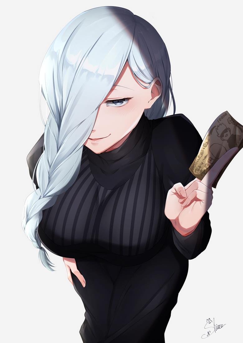 咒术回战御姐冥冥插画图片